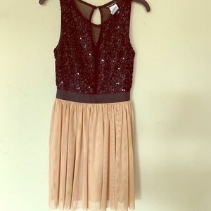 Short homecoming/party dress.